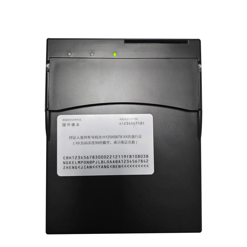 ISO 14443 Passports Half-Page Mrz Passport Scanner with RFID Free Sdk (PPR100 Plus)