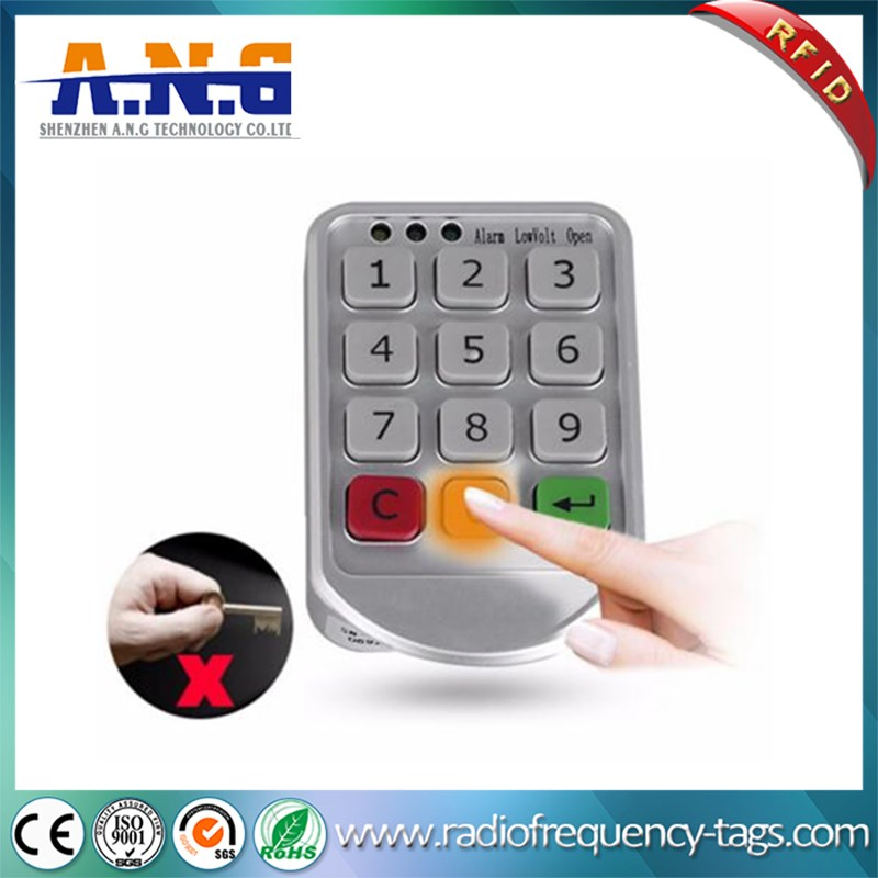 High Security Keyless Smart Keycard Inductive Metal Cabinet Lock