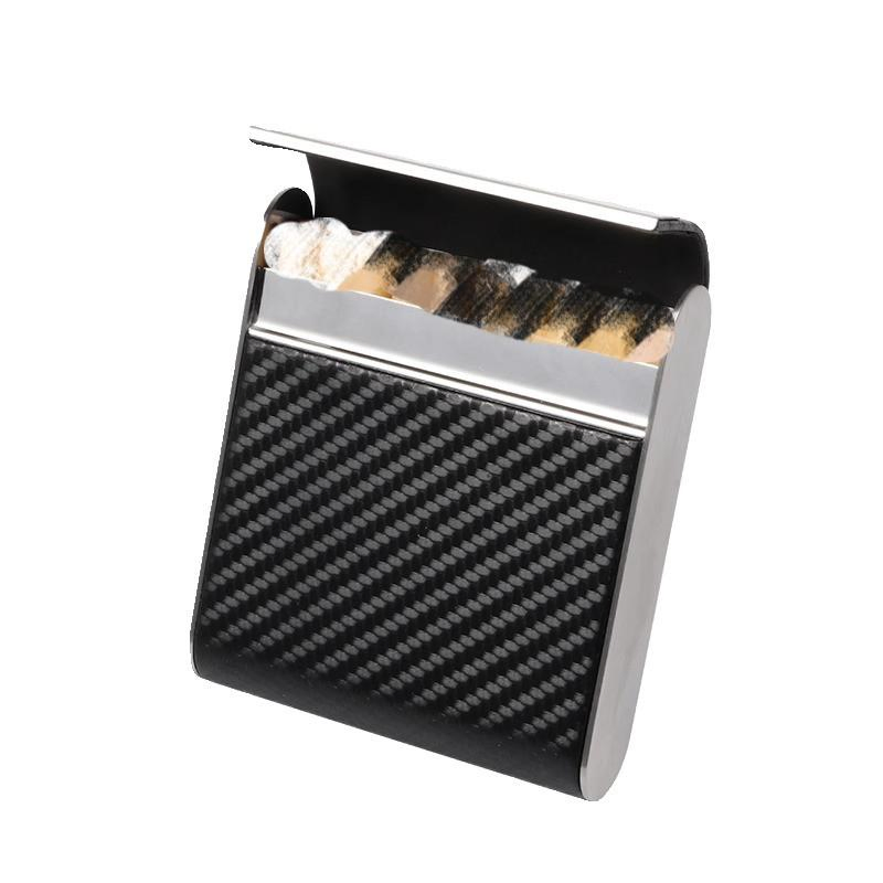 Ea546 Custom Luxury Engrave 20 Smoking Tobacco Box Electronic Metal Cigarette Tin Case Waterproof Portable Retro Zigarettenetui