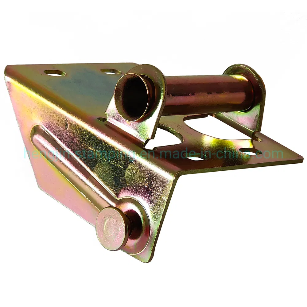 OEM Custom Zinc Coated Steel Connector Hanger Cabinet Bed Bracket Parts