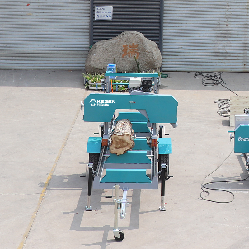 Ленточная пилорама для распиловки бревен промышленная