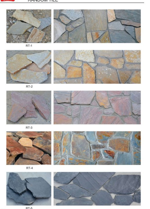 Natural Rusty Slate Flooring for Swmming Pool Surrounding