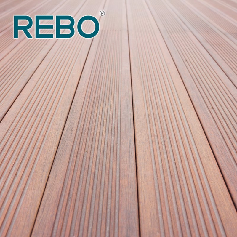 Eco Forest Carbonized Engineering Bamboo Garden Patio Flooring Decking Board