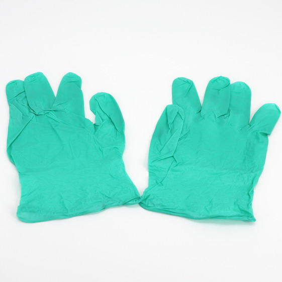 Household Long Working Green Latex Waterproof Gloves with SGS Approved
