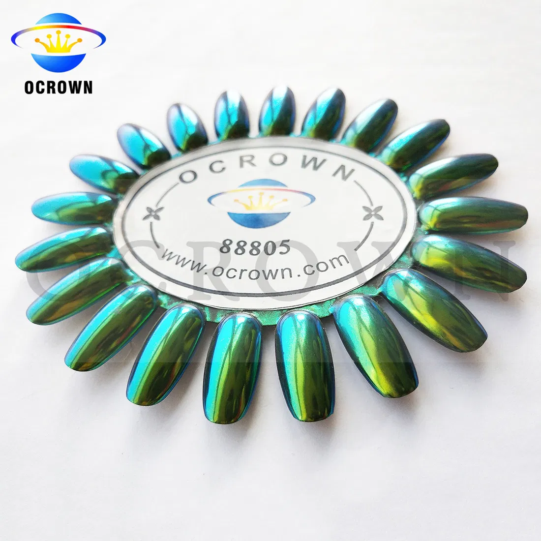 Shining Chrome Mirror Shimmer Powder Chameleon Manicure Glitter Pearl Pigment