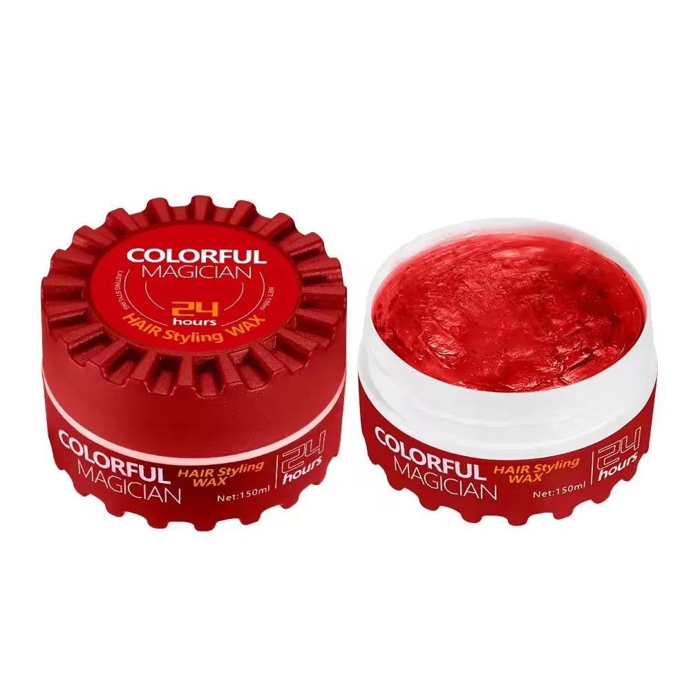 Hot Sale Wax Strong Hold Hair Styling Product Hair Pomade Wax Private Customization Brand 150g Retro Shine Western Unisex OEM