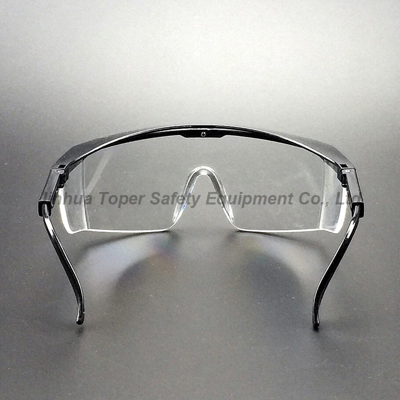 CE En166 Most Popular Type Adjustable Temples Safety Glasses (SG100)