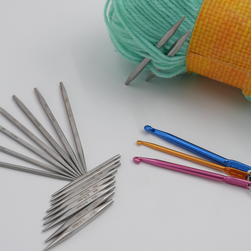 Stainless Steel 304 Interchargable Circular Needles Sets (9PCS)