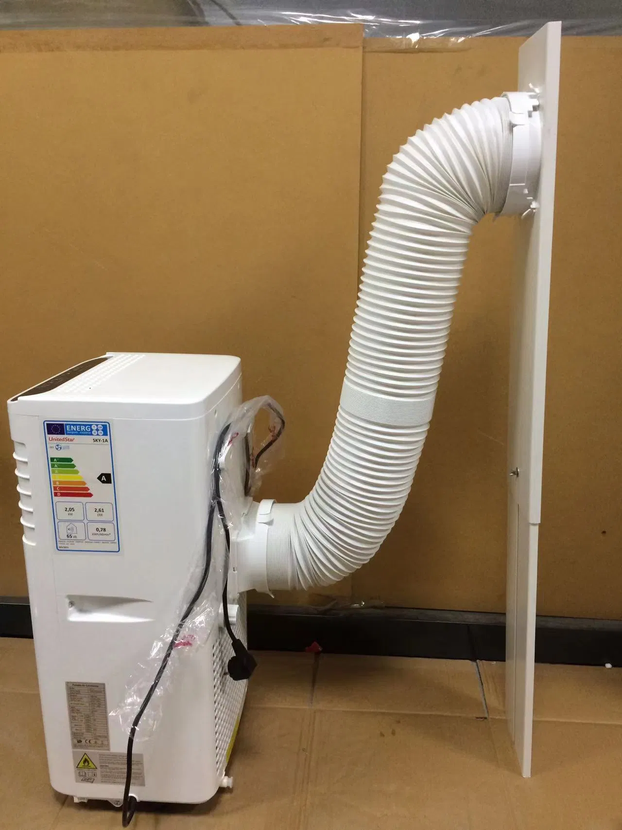 Напольный кондиционер 7000 BTU, мобильный, с охлаждением и обогревом