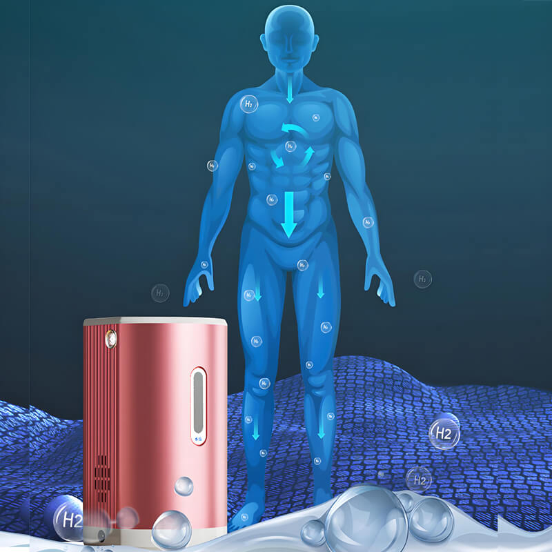 H2 Life Best Portable Home Molecular Hydrogen Inhalation Therapy Machine Reviews Japan Australia for Sale