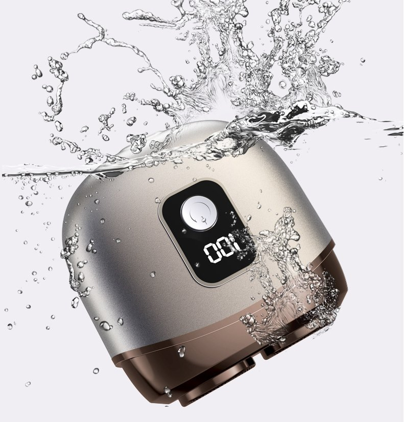 Versatile Electric Shaver with Complete Body Wash Functionality