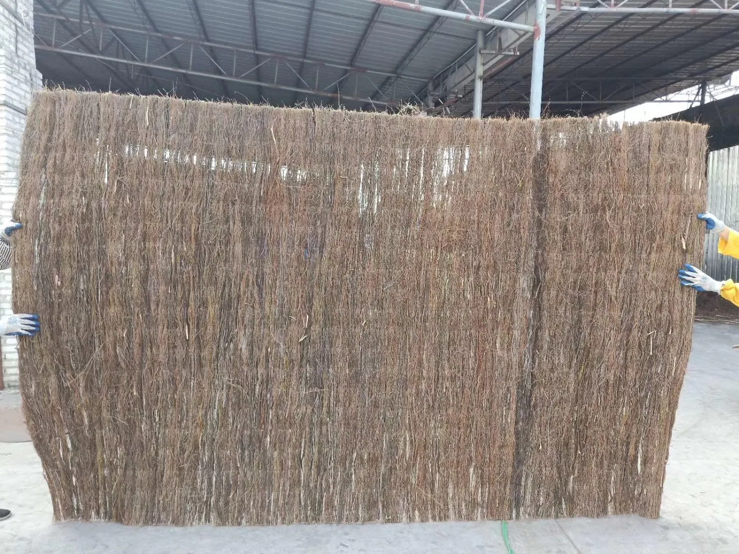 Factory Price Pine Fence Brezo Medium Plus Heather Fencing Brushwood Thatch Screening Ecolo 2 Extra