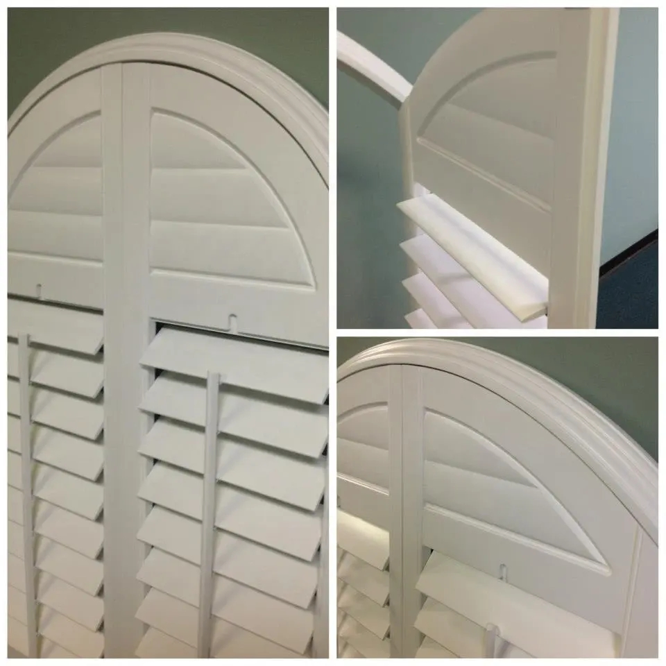 Factory Wholesale Plantation Shutters Louver Windows Basswood Wood for Windows Shutter