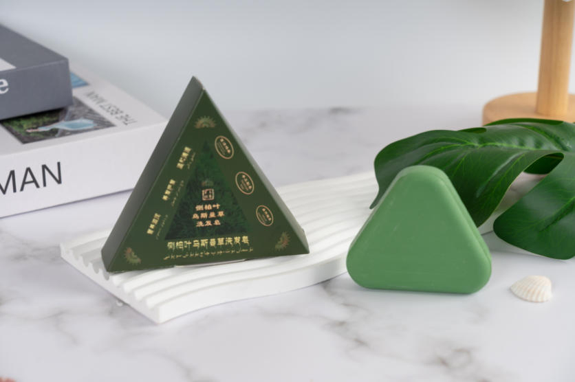 Green Herbal Shampoo Soap