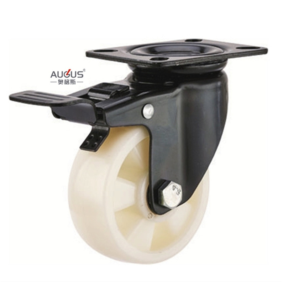 Double Ball Bearing Medium Heavy Caster Wheel Duty Casters Wheels of Step Down
