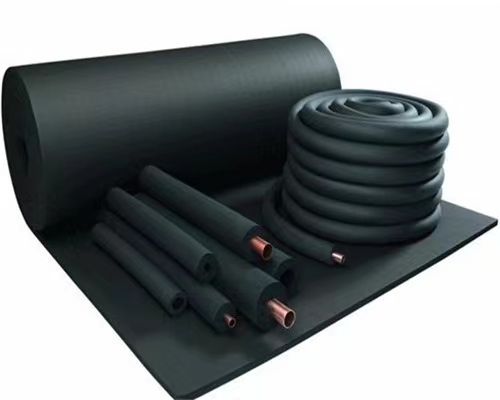High Quality Fireproof NBR-PVC Rubber Foam Sheet Premium Rubber Foam Roll Black 9-50mm Thickness for Angle Bead and Construction Applications