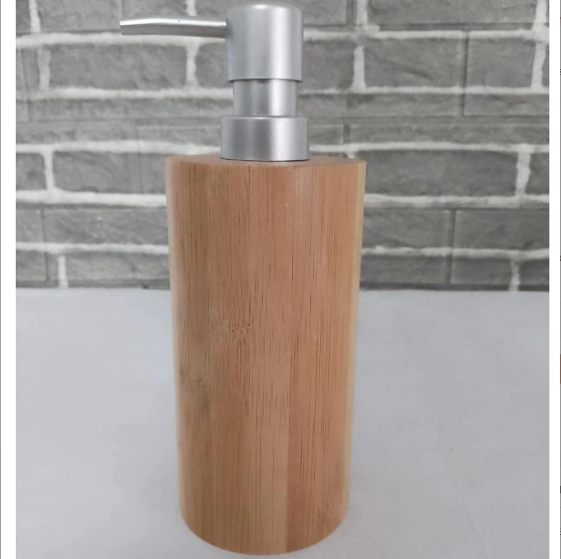 Bamboo Shower Shampoo Gel Jar