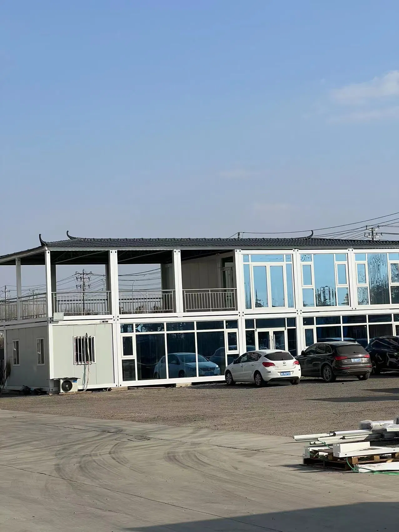 New Technology Shipping Container House Garage Dismountable Luxury Urban Container House 20FT 40FT Container Frame