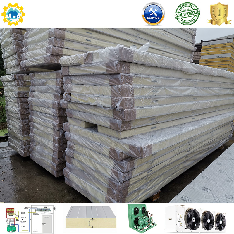 Fireproof Galvanized Steel PU Panels for Vegetables