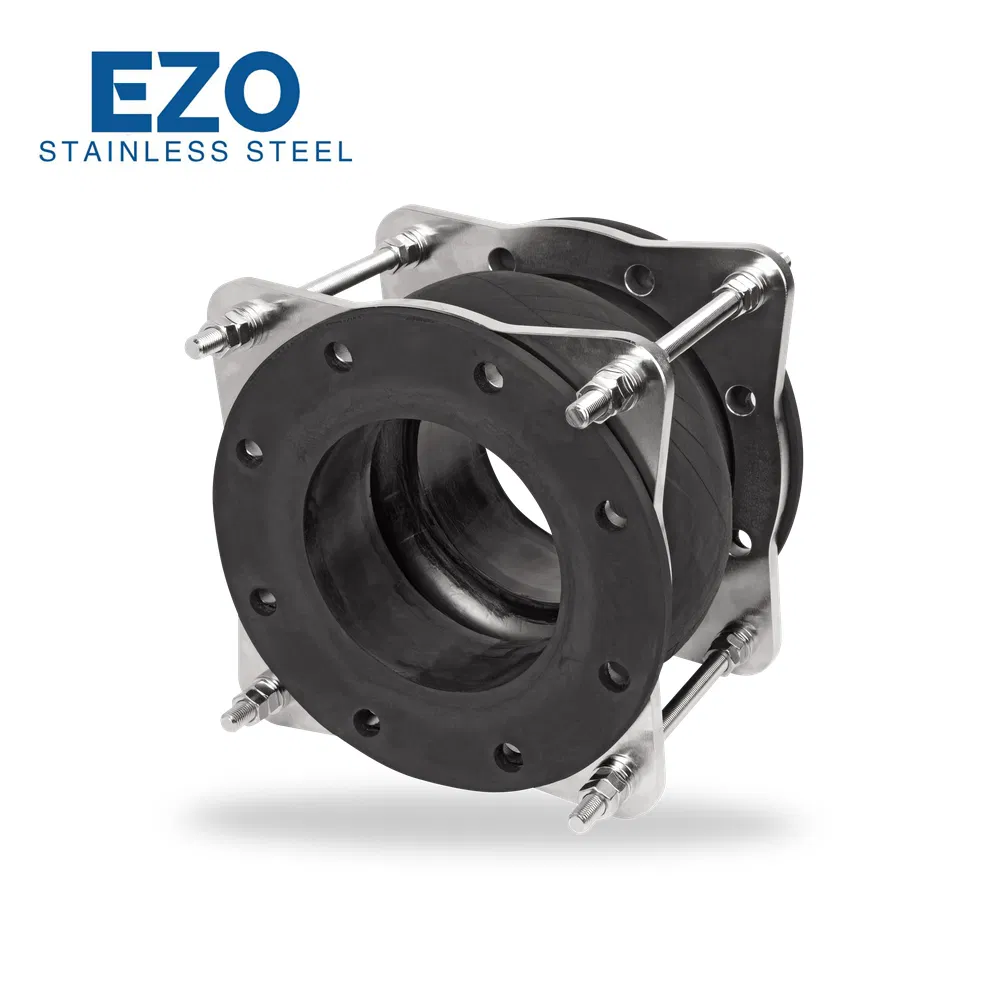 Stainless Steel Lined Rubber Bellow Joints Transflex Bellow EPDM Rubber Expansion Joint