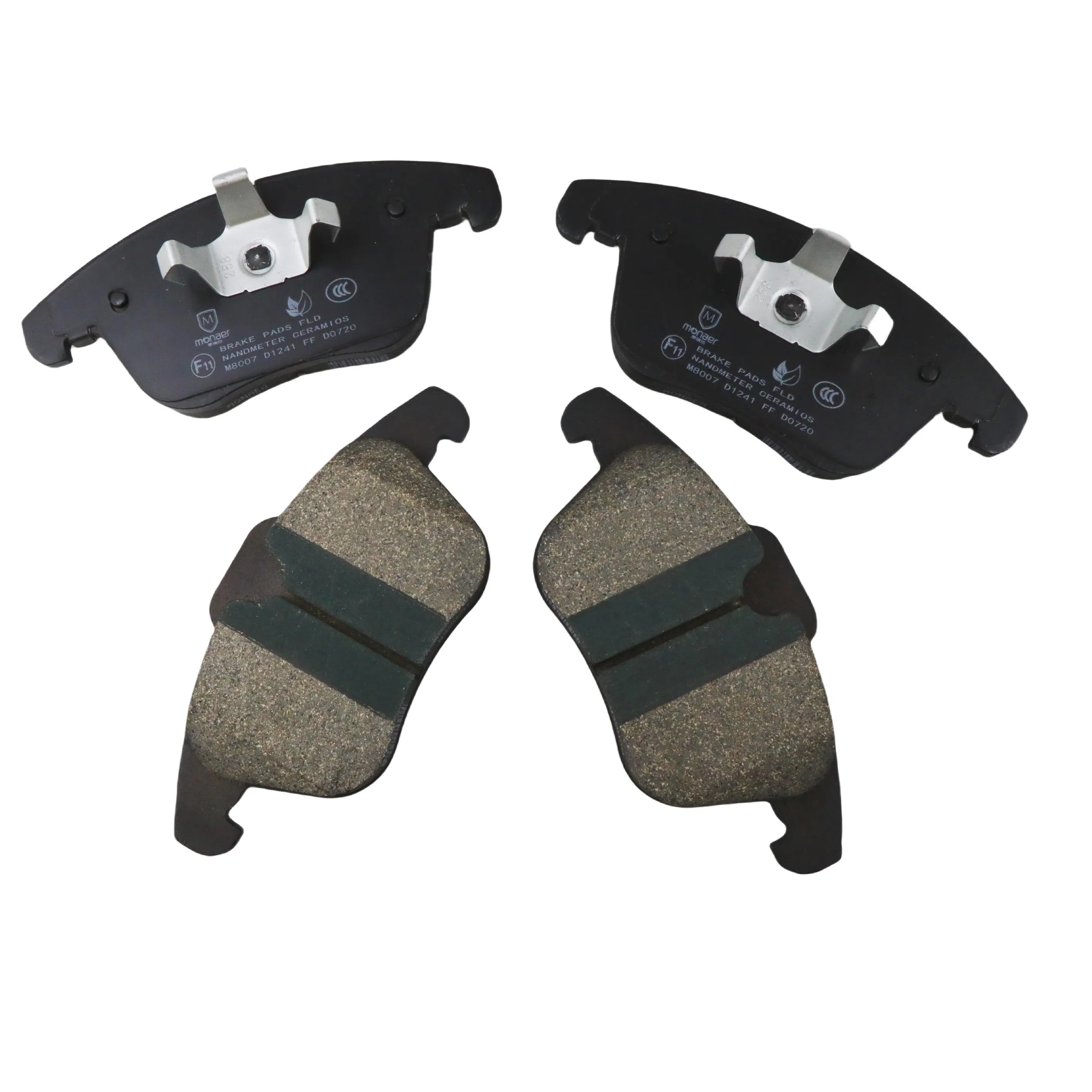 Manoer Brake Pads D1241 Ceramic Front Disc Brake Pads for Volvo/Land Rover