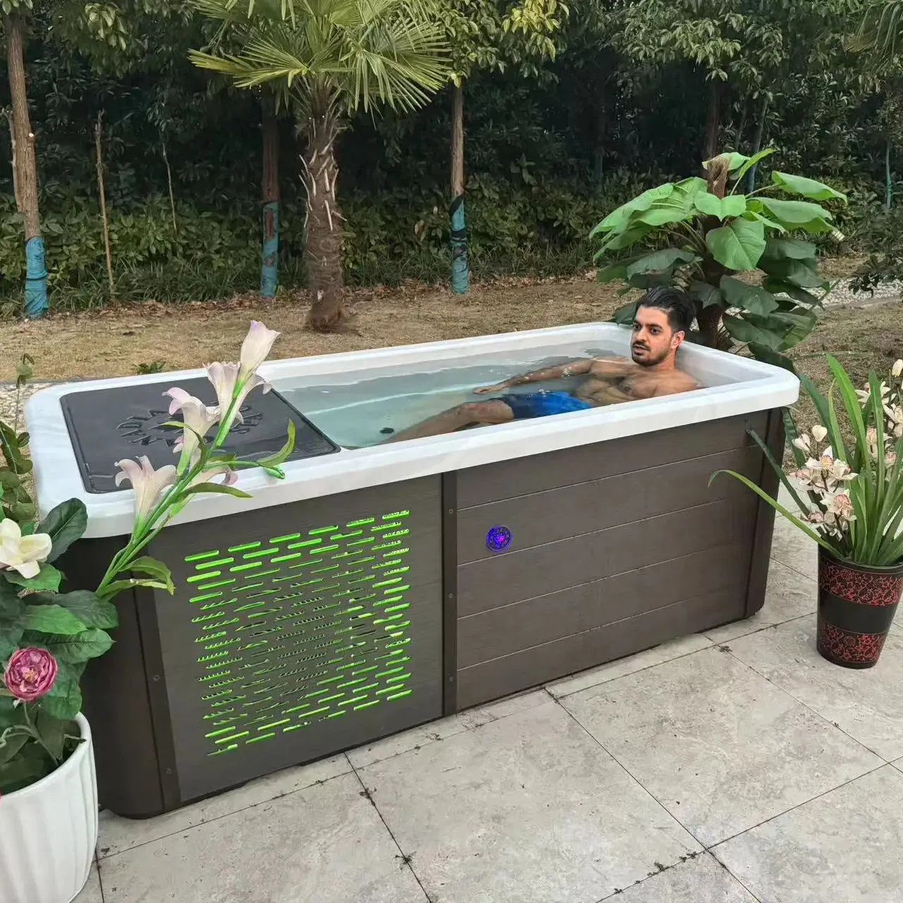 Ледяная ванна SPA с чиллером 7.5А и массажем