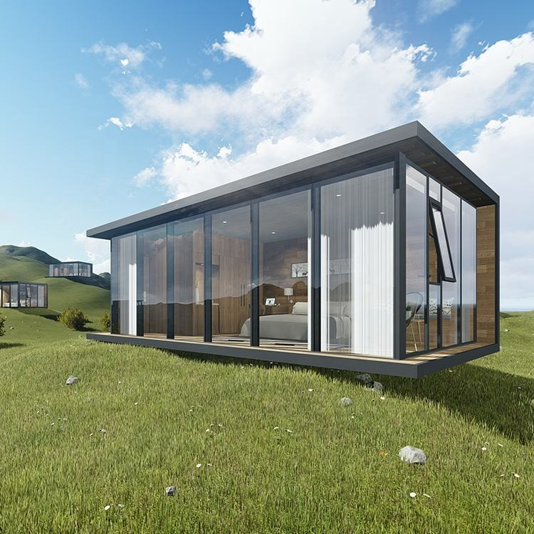 Tesia Industry Prefab Factory Luxury Public Modular Prefabricated Container Light Plastic Toilet Mobile House