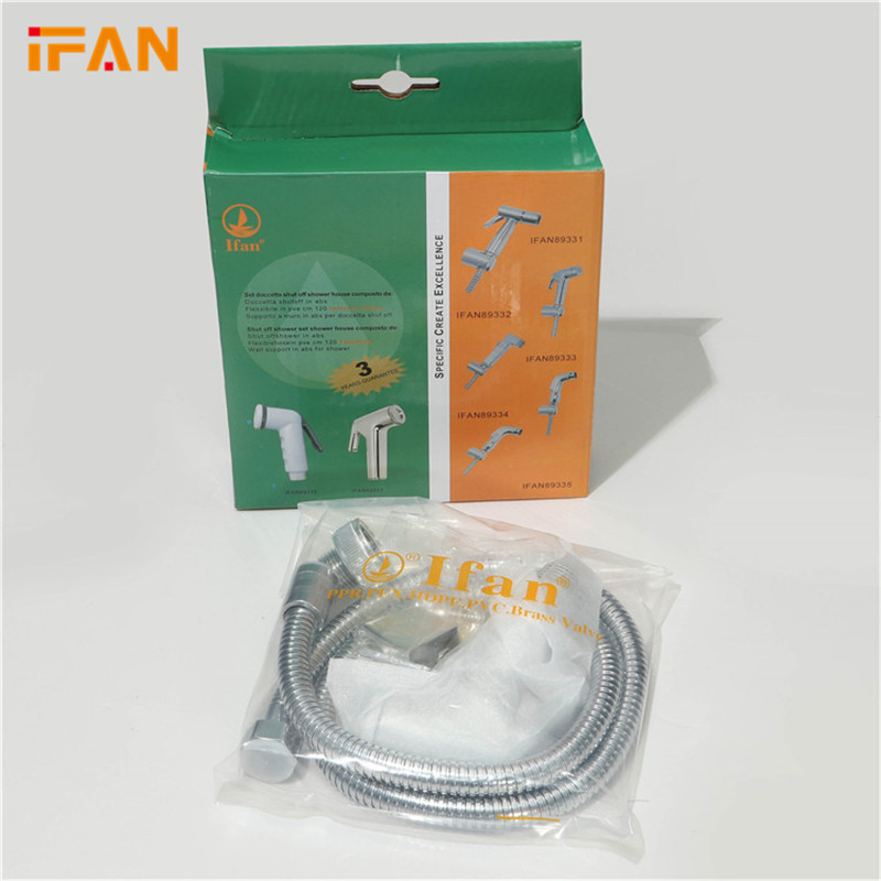Ifan Portable Brass Bidet Sprayer Handheld Toilet Shattaf Bidet Set