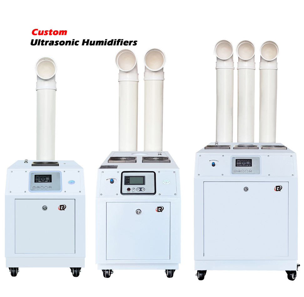 35kg/H Ultrasonic Humidifier with Timer Function and Digital Display Features