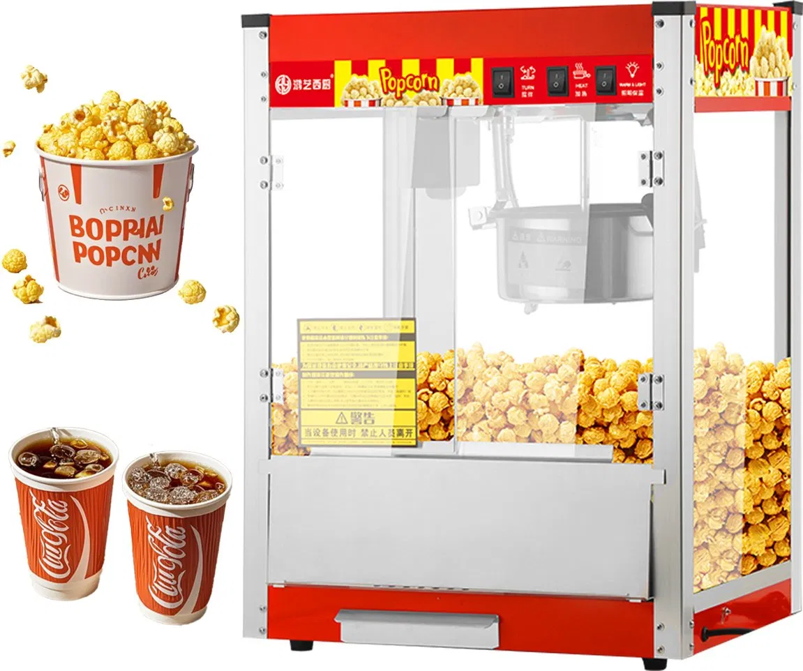 Suitable for Amusement Parks and Coffee Shops, Fully Automatic Popcorn Machine