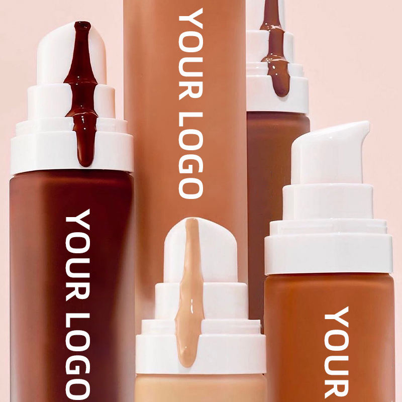 Face Powder Foundation Private Label Hydrating Liquid Bb Cream for Black Women Waterproof Makeup Foundation