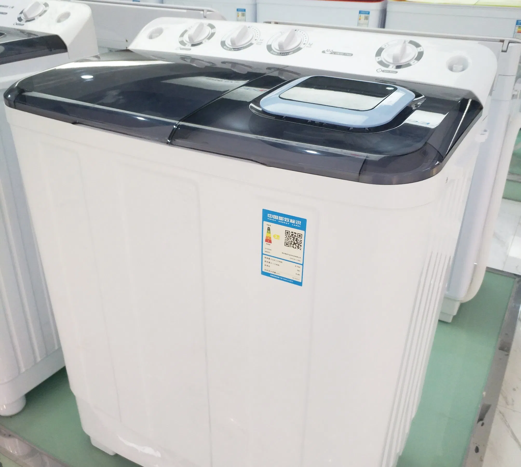 Hot Selling 110V Semi-Auto 7kg Twin Tub Washing Machine with Dryer