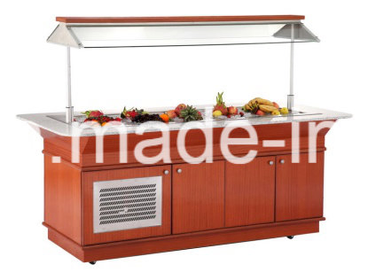 Cheering Hotel Equipment Commercial Salad Bar Fridge with Ce