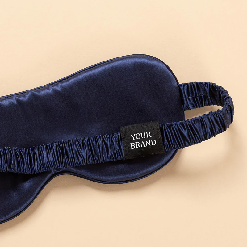 Sleep Mask Adjustable Sleep Silk Satin Eye Mask for Sleeping