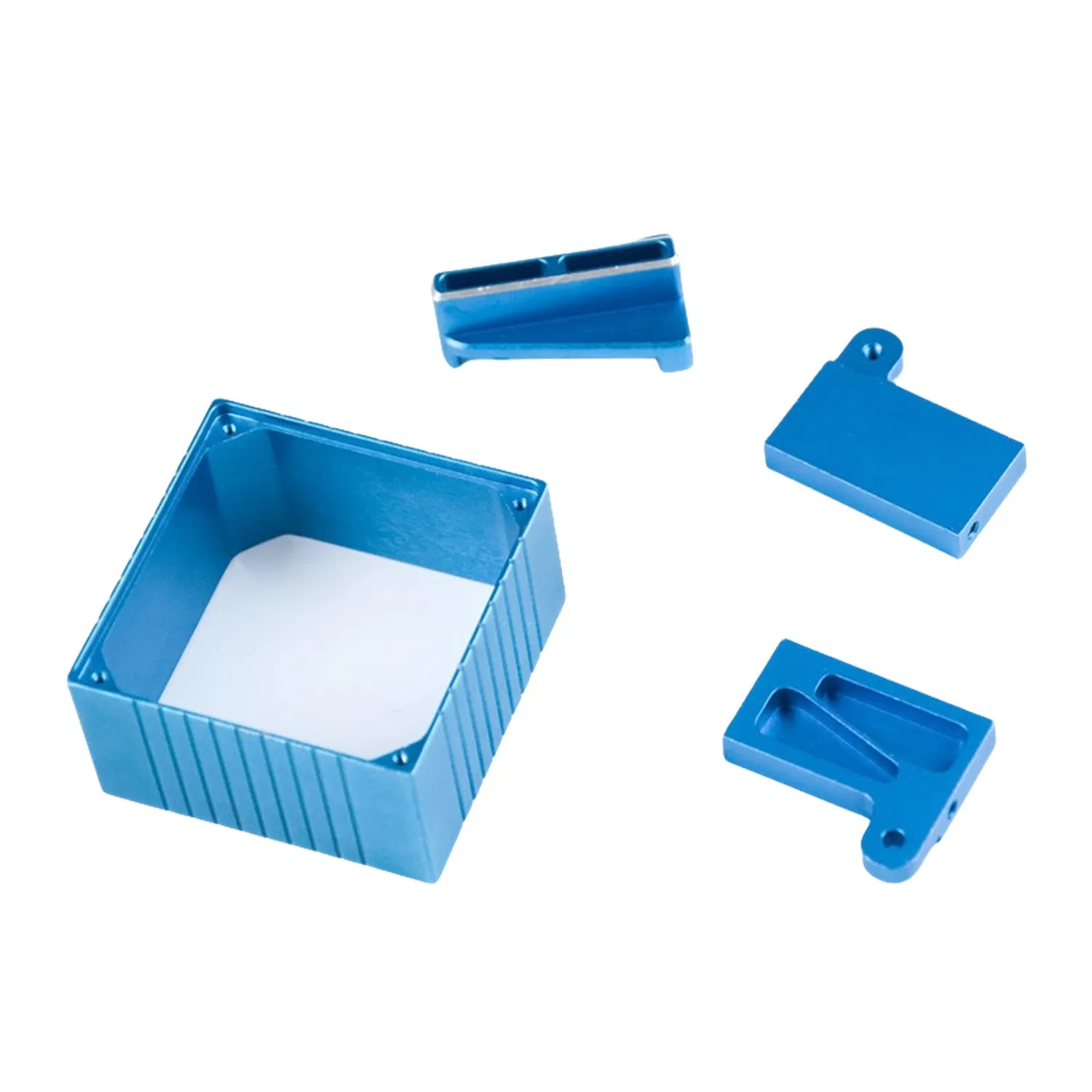 CNC Machining Aluminum Auto Parts 5 Axis CNC Machining Aluminum Anodized Back Plate CNC Machining Services