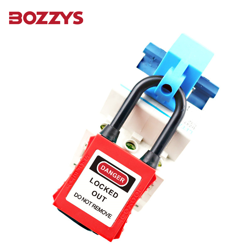 Bozzys 38mm Nylon Shackle Safety Padlock
