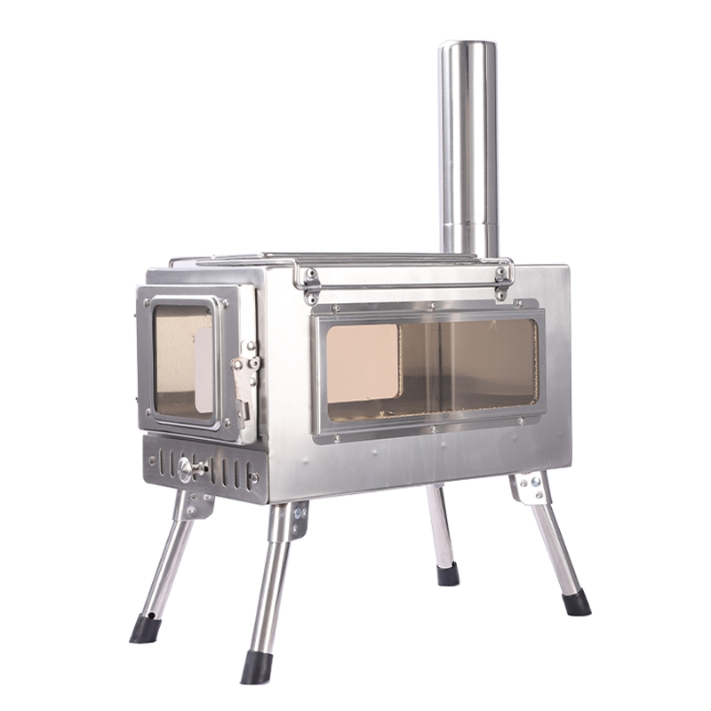 Портативная походная печь-палатка из нержавеющей стали