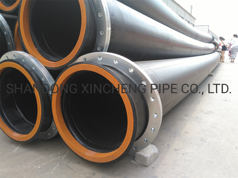 Marine Shipyard HDPE Pipe for Dredging Project