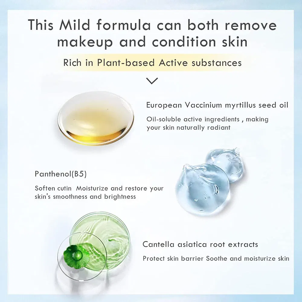 Natural Gentle Formula Makeup Remover Private Label Balm Deep Cleansing Makeup Remover