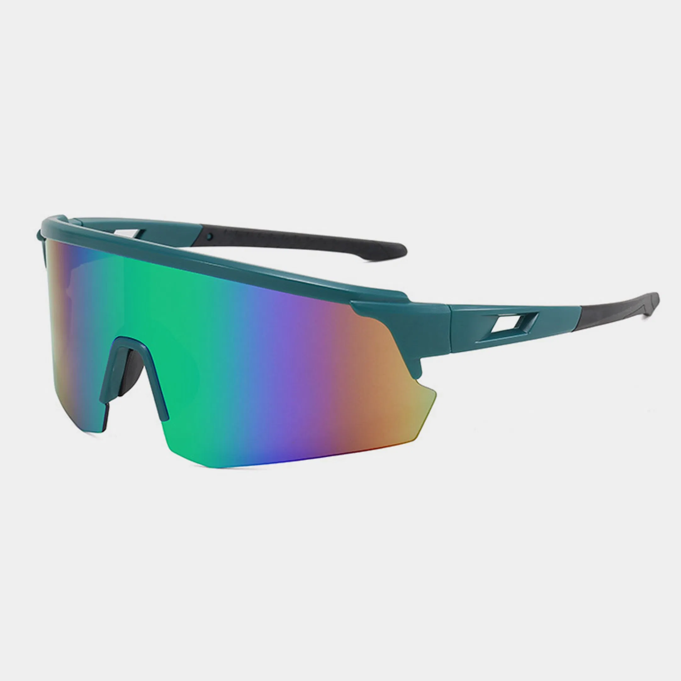 High Quality PC Polarized Sports Sunglasses with Scratch-Resistant UV400 Lens