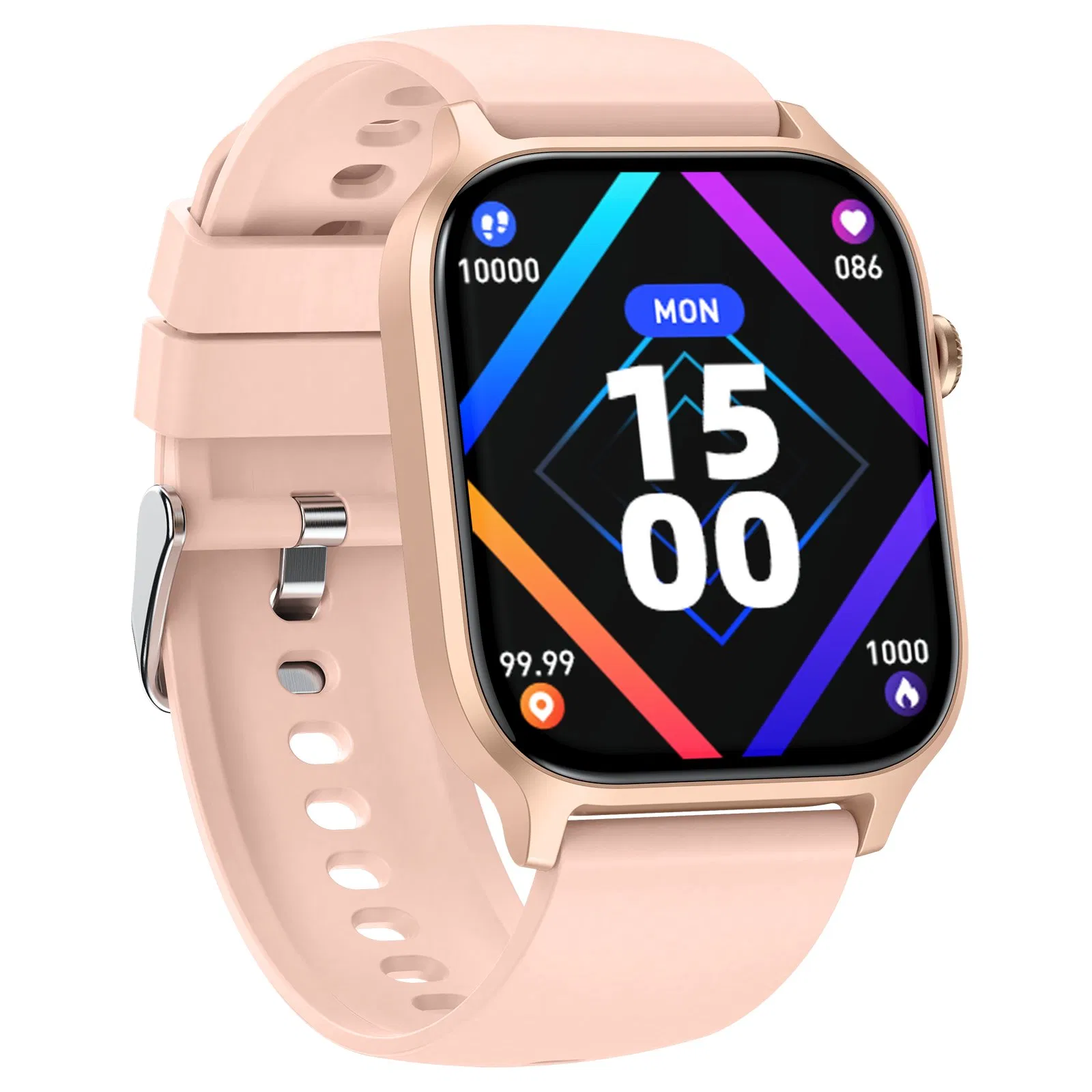 Big Screen Bracelet Dynamic Island Gesture Answering Function Voice Calling Smart Watch