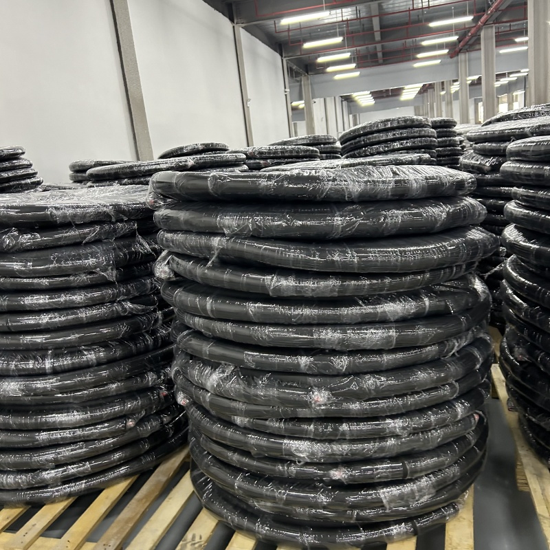 3/8 5/8 20m Black Rubber Insulated Copper Pair Coil for Air Conditioning