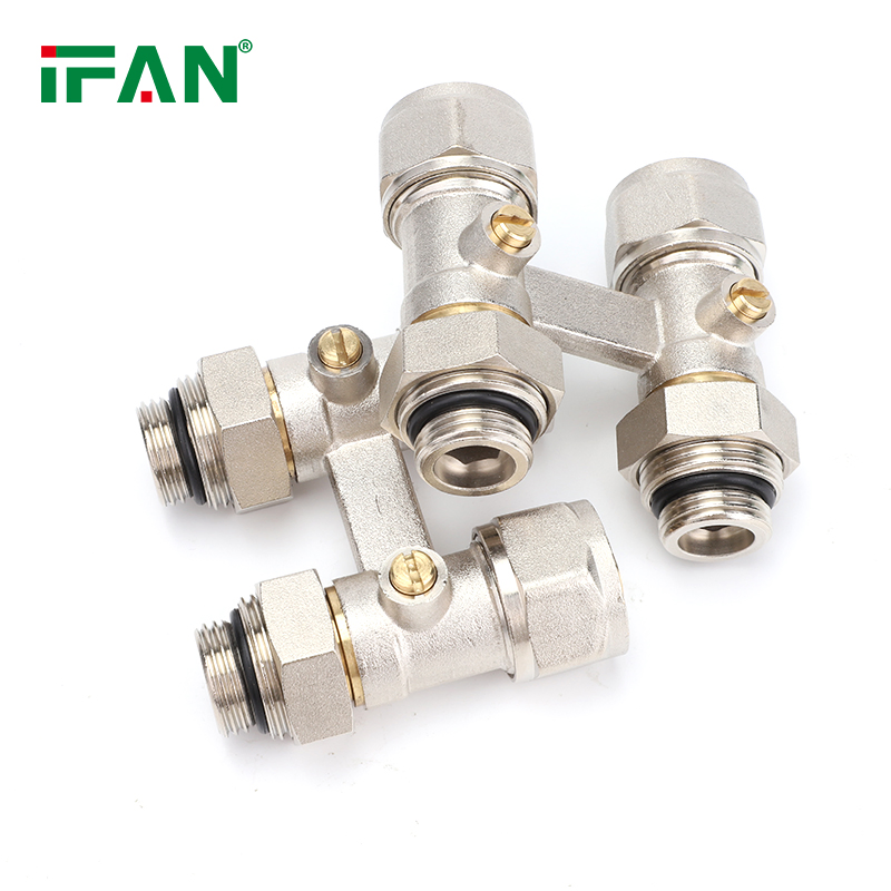 Ifan Manufacturer Best Price Thermostatic Radiator Valve Brass Straight H Radiator Valve for HVAC Systems