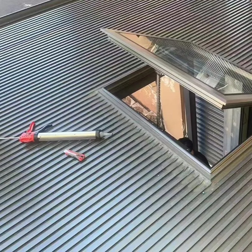 Aluminum Alloy Corrugated Roof Panels with Mirror Finish for Commercial Use