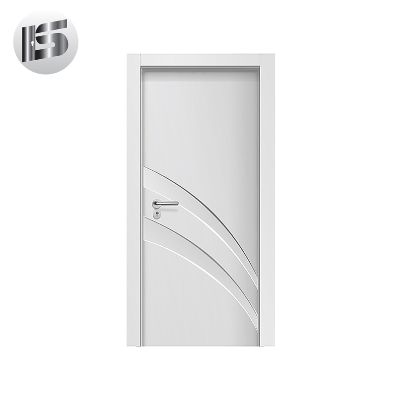 Water-Proof Bathroom WPC Door Wood Plastic Composite Door Interior Door