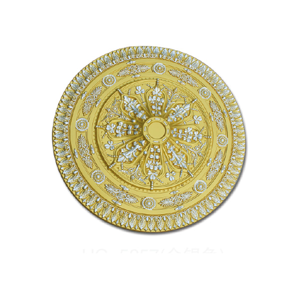 Polyurethane Ceiling Tile Interior Decorative Ceiling Mold PU Foam Ceiling Rose Medallion