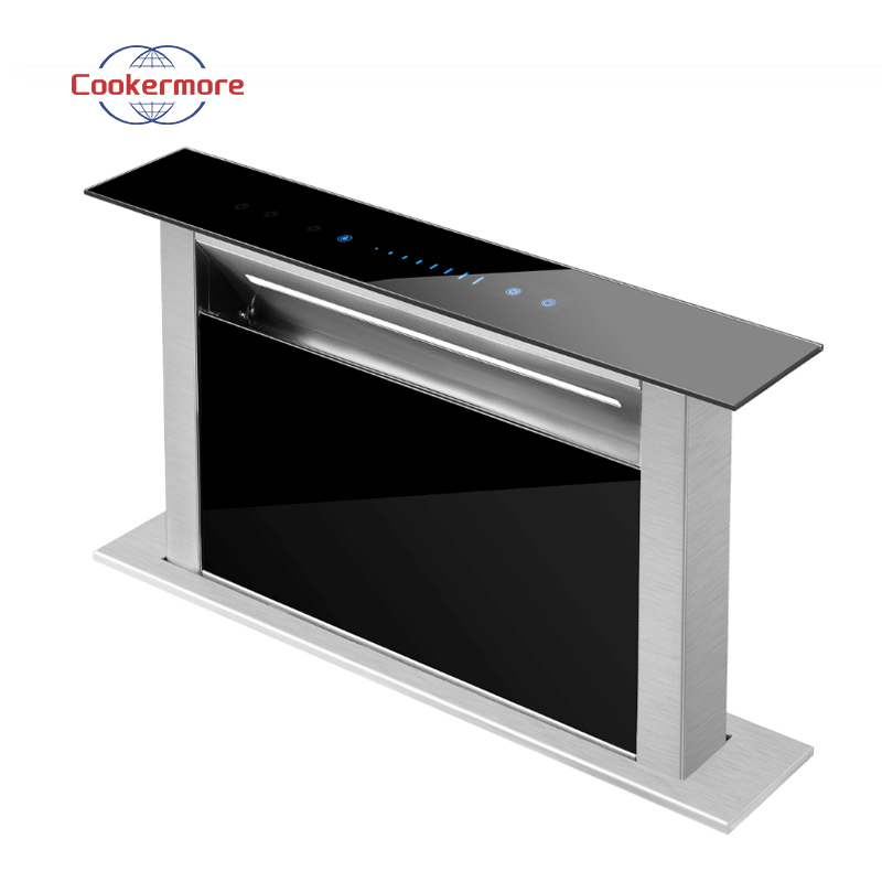 90cm Kitchen Drowndraft Cooker Hood with Stainless Steel Range Hood