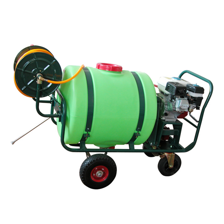 Wheeled Gasoline Motor Sprayer High-Pressure Agricultural 160L Gasoline Sprayer