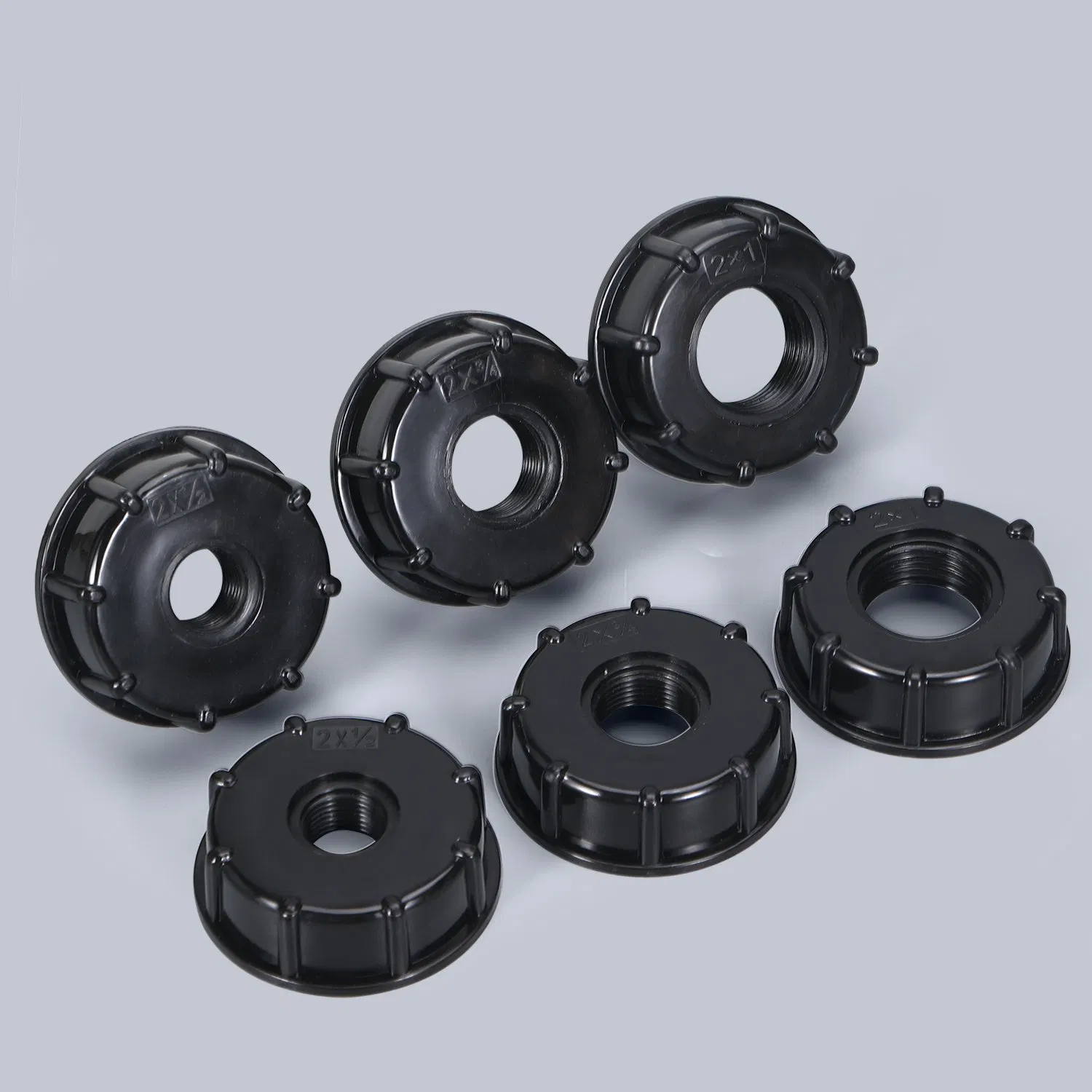 Durable Blue Garden Hose Drain Adapter - Plastic Center Cap for IBC