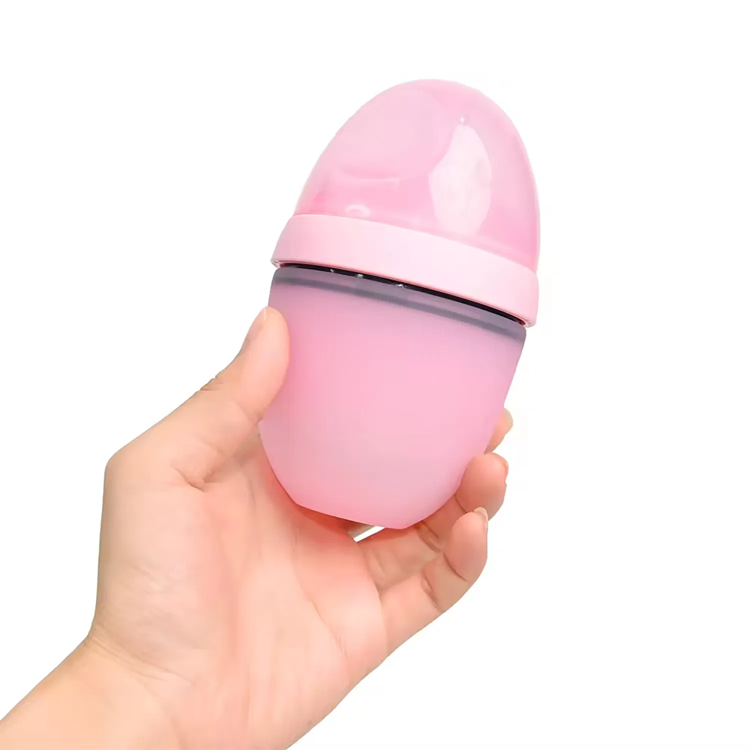 Pba Free Food Grade Custom Silicone Newborn Baby Feeding 150ml Bottle Compact Travel Design with High-Quality Nipples
